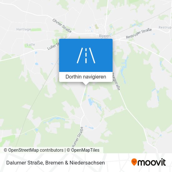 Dalumer Straße Karte
