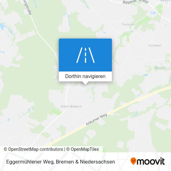 Eggermühlener Weg Karte