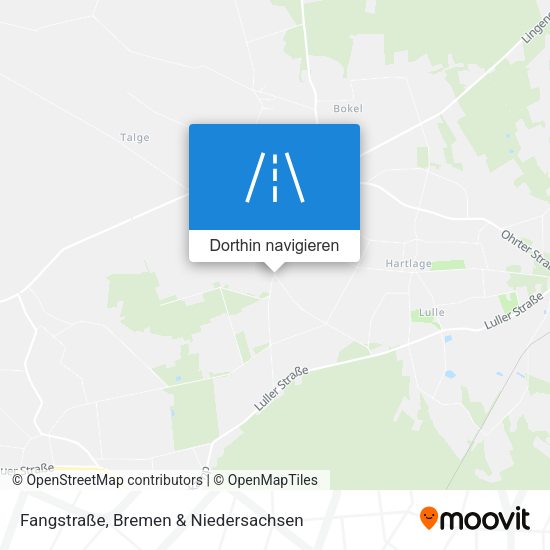 Fangstraße Karte