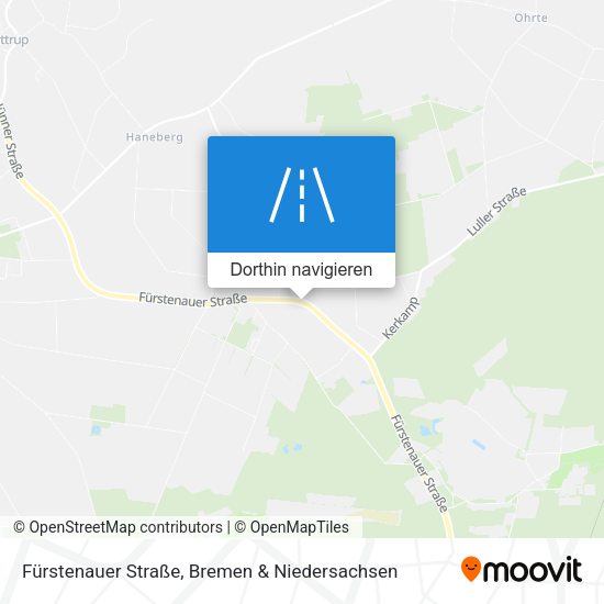 Fürstenauer Straße Karte