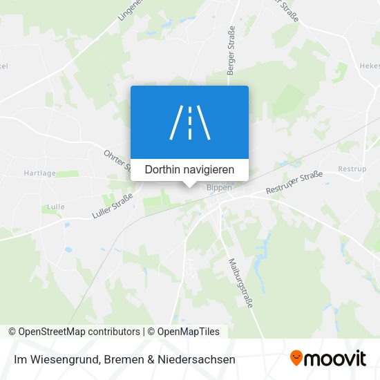 Im Wiesengrund Karte