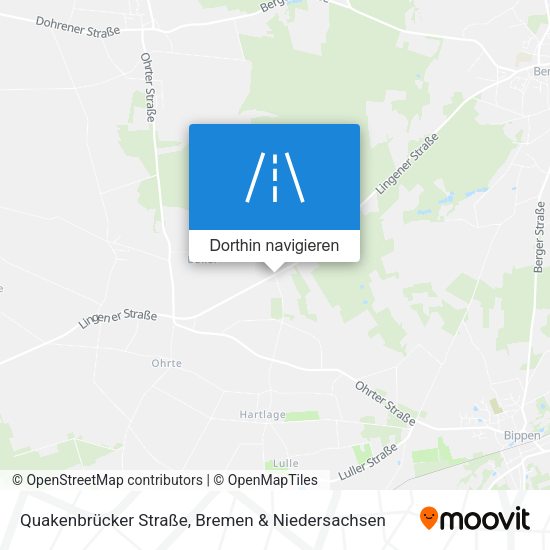 Quakenbrücker Straße Karte