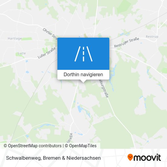 Schwalbenweg Karte