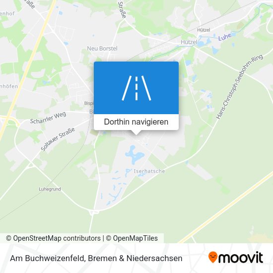 Am Buchweizenfeld Karte