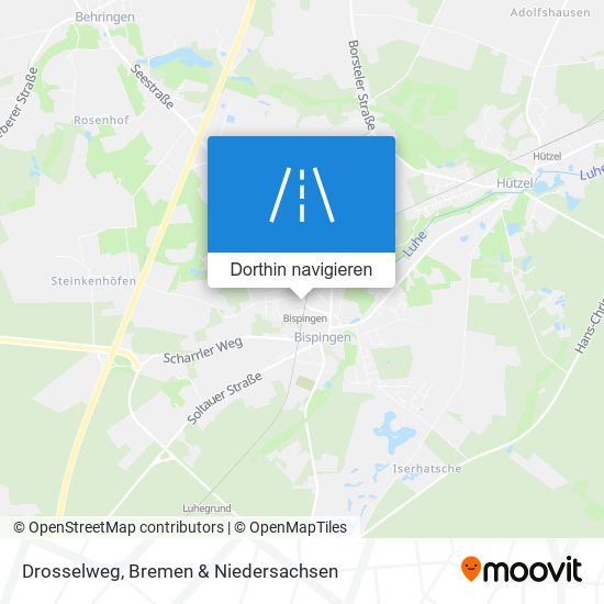 Drosselweg Karte