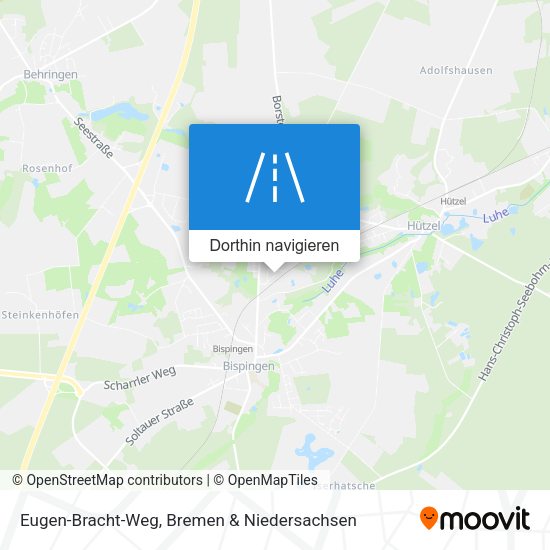 Eugen-Bracht-Weg Karte