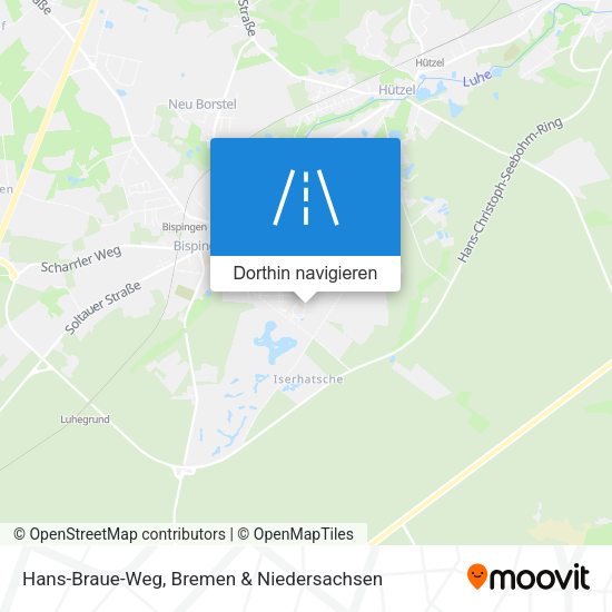 Hans-Braue-Weg Karte