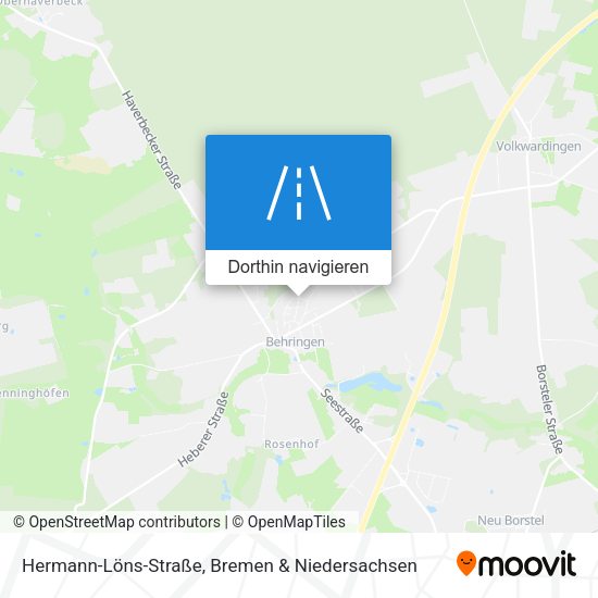 Hermann-Löns-Straße Karte