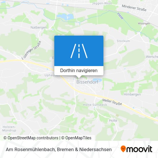 Am Rosenmühlenbach Karte