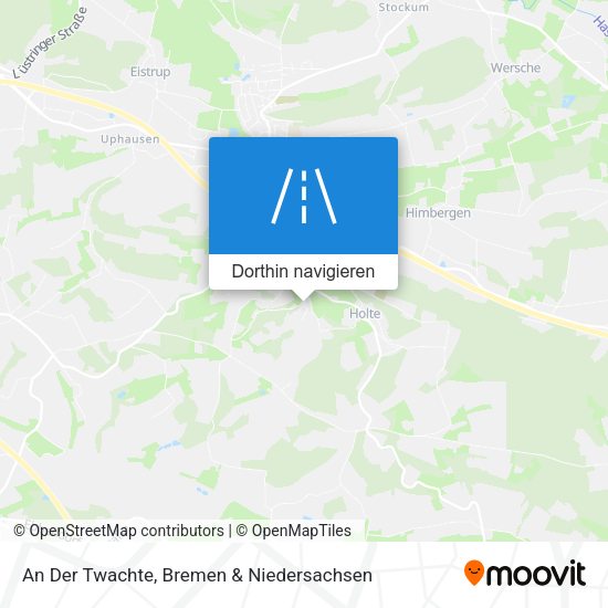 An Der Twachte Karte