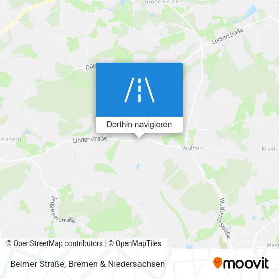 Belmer Straße Karte
