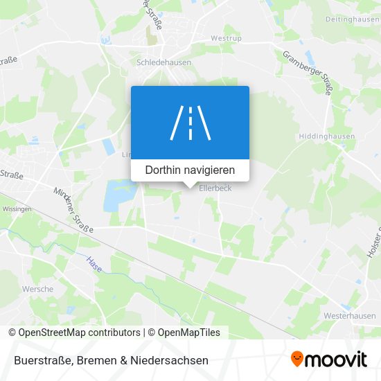 Buerstraße Karte