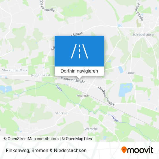 Finkenweg Karte