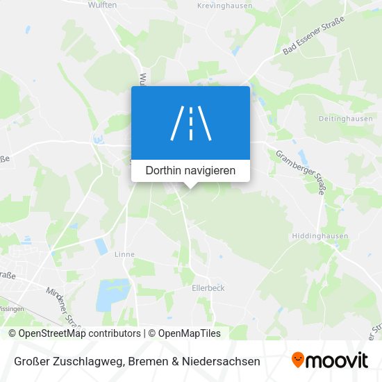 Großer Zuschlagweg Karte