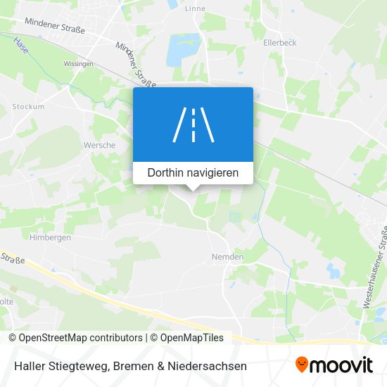 Haller Stiegteweg Karte