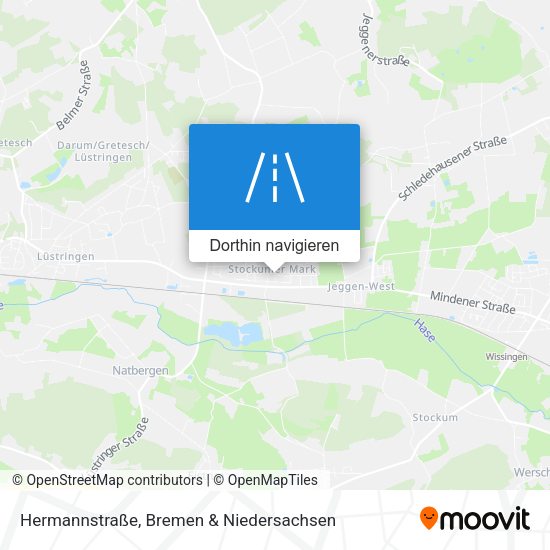 Hermannstraße Karte