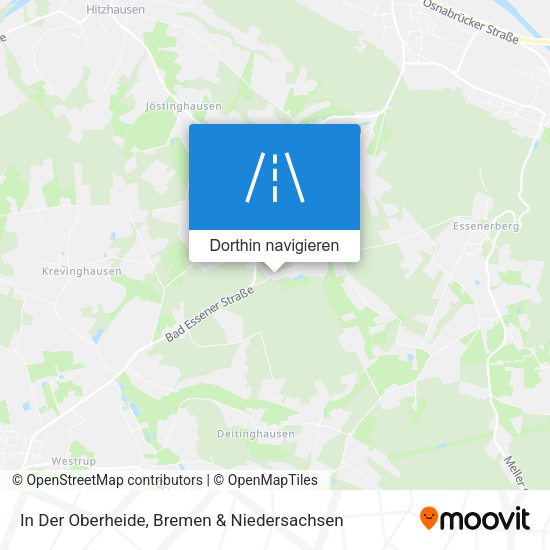 In Der Oberheide Karte