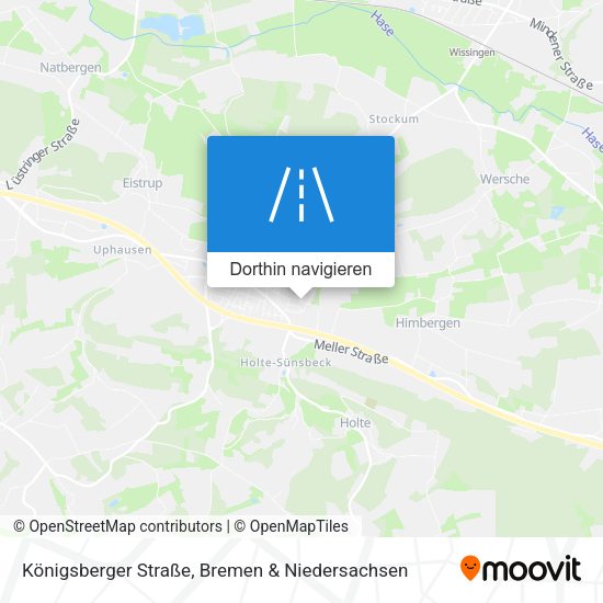 Königsberger Straße Karte