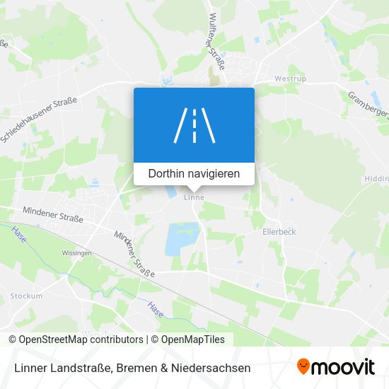 Linner Landstraße Karte
