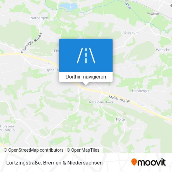 Lortzingstraße Karte