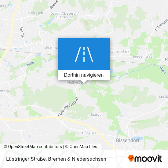 Lüstringer Straße Karte