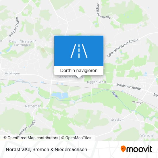 Nordstraße Karte