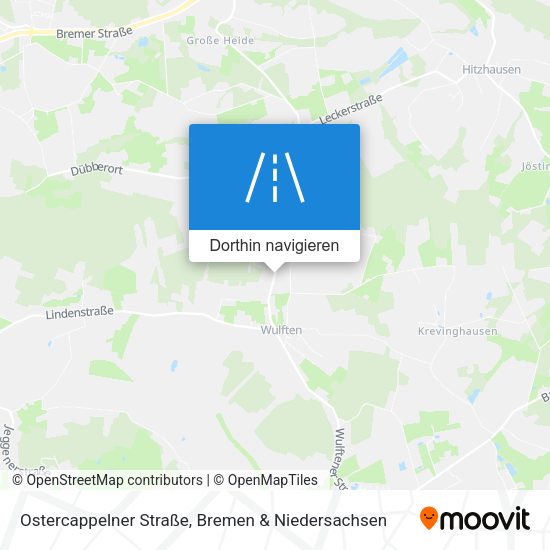 Ostercappelner Straße Karte
