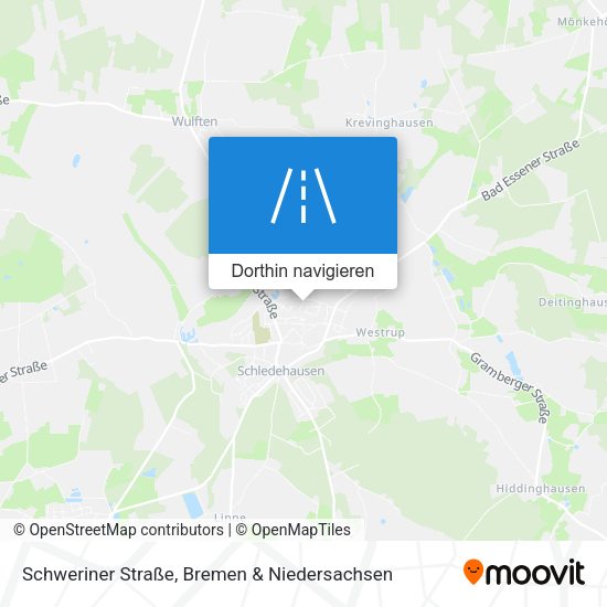 Schweriner Straße Karte