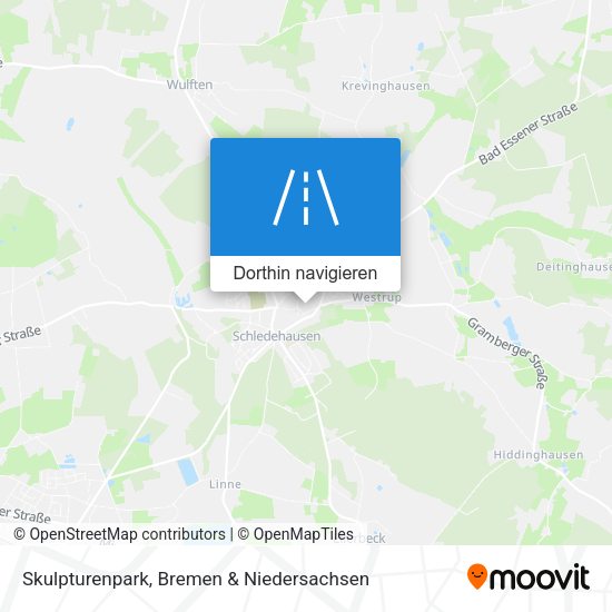 Skulpturenpark Karte