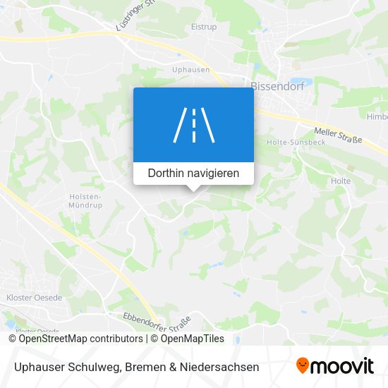 Uphauser Schulweg Karte