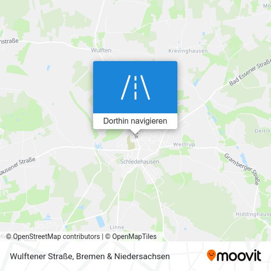 Wulftener Straße Karte