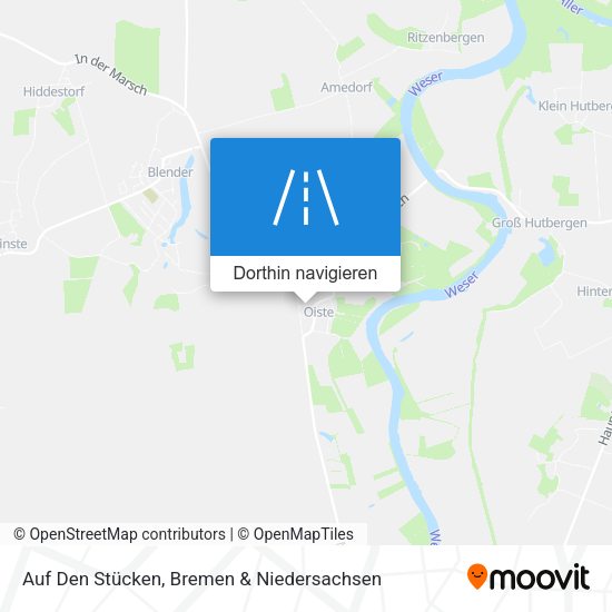 Auf Den Stücken Karte