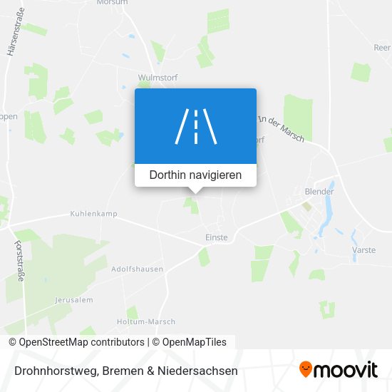 Drohnhorstweg Karte