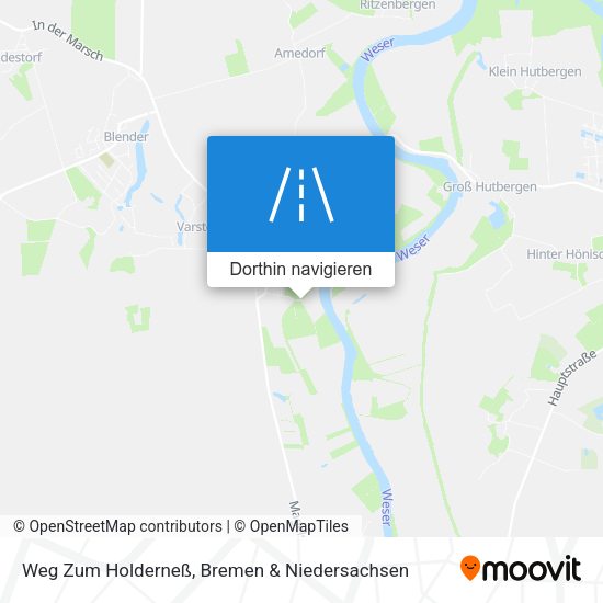 Weg Zum Holderneß Karte