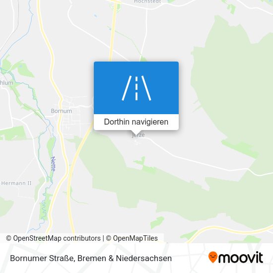 Bornumer Straße Karte