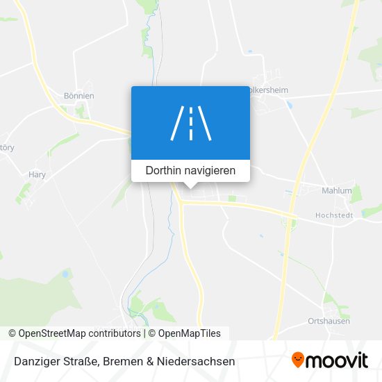 Danziger Straße Karte