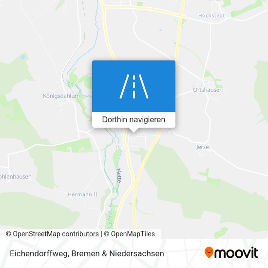 Eichendorffweg Karte