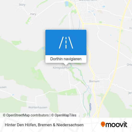Hinter Den Höfen Karte