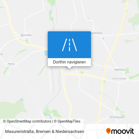 Masurenstraße Karte