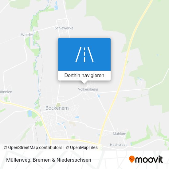 Müllerweg Karte