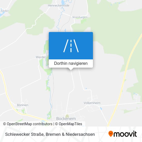 Schlewecker Straße Karte