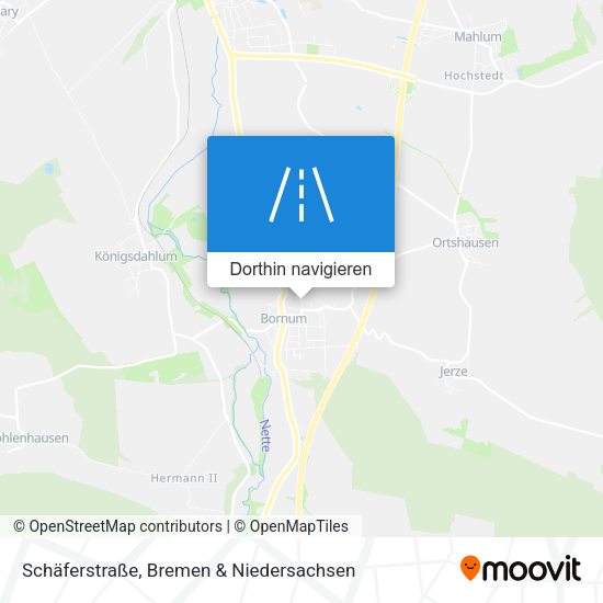 Schäferstraße Karte
