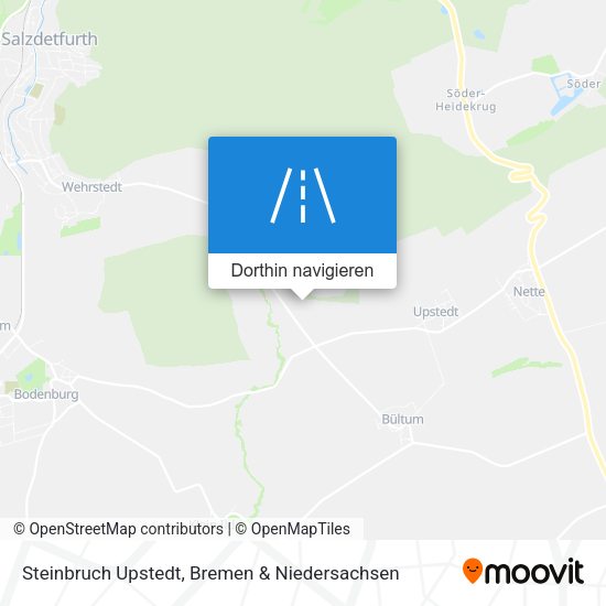 Steinbruch Upstedt Karte
