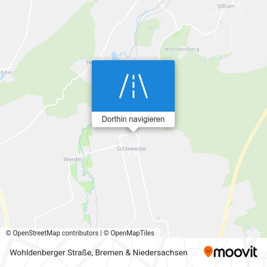 Wohldenberger Straße Karte