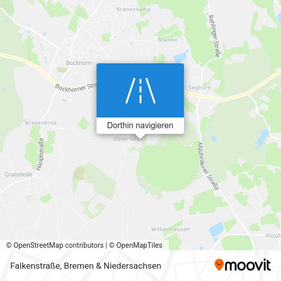 Falkenstraße Karte