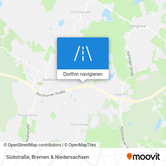 Südstraße Karte