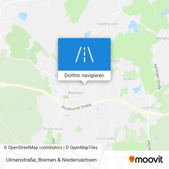Ulmenstraße Karte