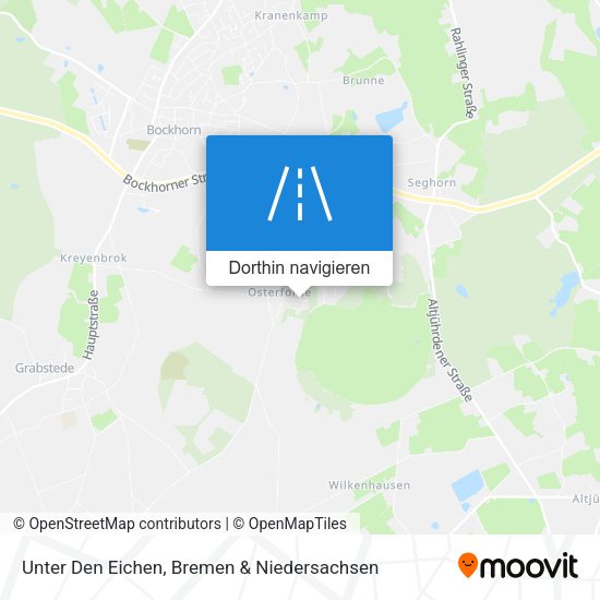 Unter Den Eichen Karte