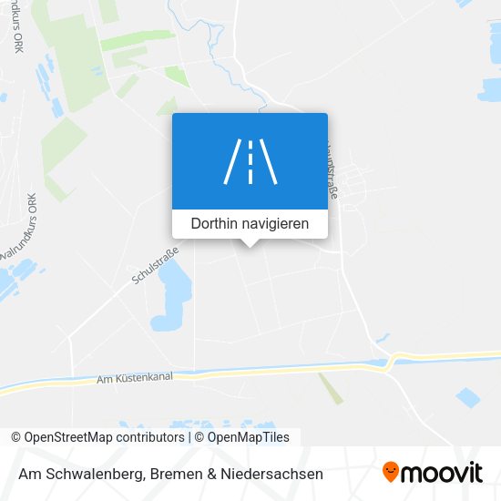 Am Schwalenberg Karte