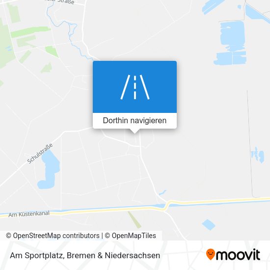 Am Sportplatz Karte